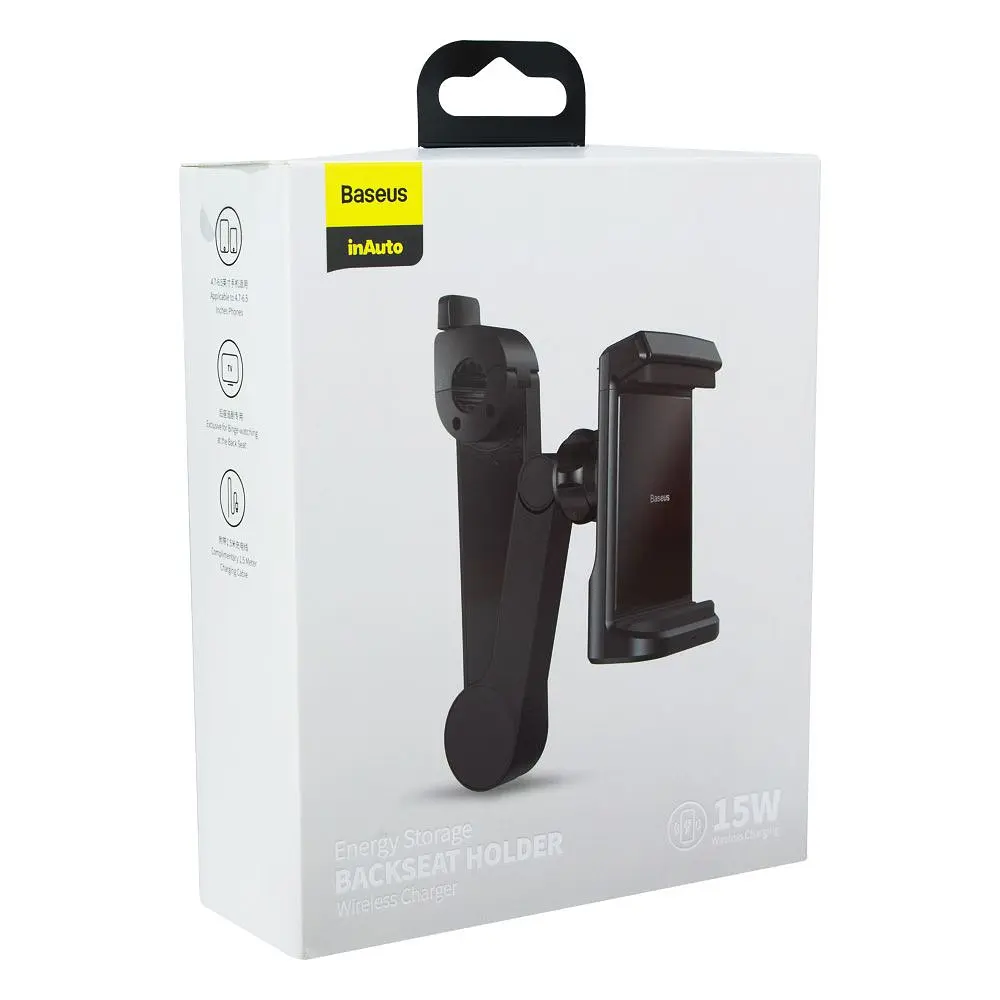 Автотримач із бездротовою зарядкою Baseus WXHZ (23180-01_679) - фото 3