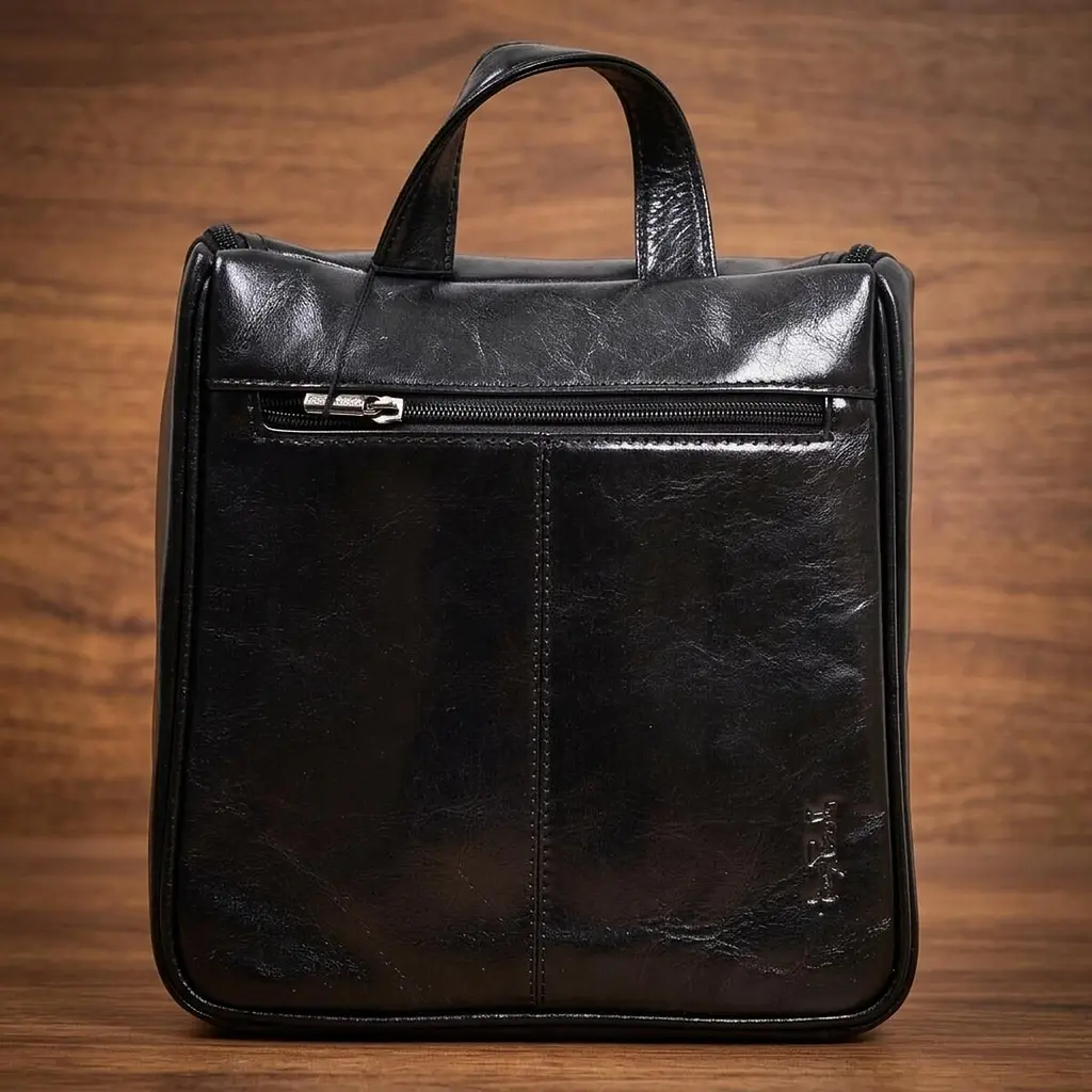 Чоловіча косметичка Tony Perotti Italico 8220 nero (90568) Чорна - фото 2