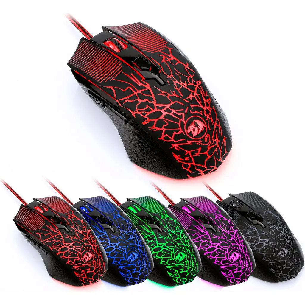 Мышь Redragon Inquisitor Basic M608 USB Black [78367] [96405] - фото 4