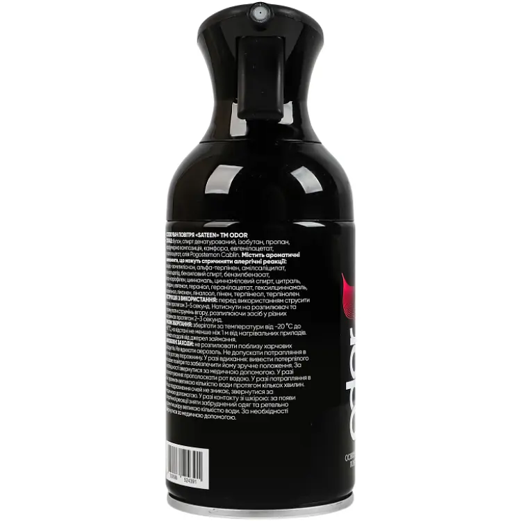 Парфумований освіжувач повітря Odor Premium Sateen 250 мл (4820086524391) - фото 3