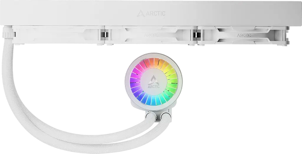 Водяне охолодження ARCTIC Liquid Freezer III Pro 420 ARGB White (ACFRE00189A) - фото 3