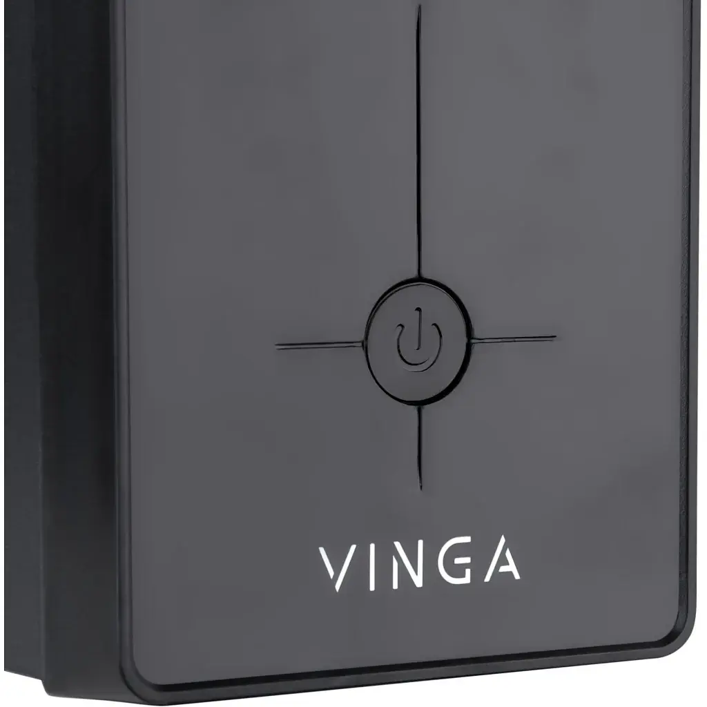 Пристрій безперебійного живлення Vinga LCD 600VA metal case (VPC-600M) - фото 5