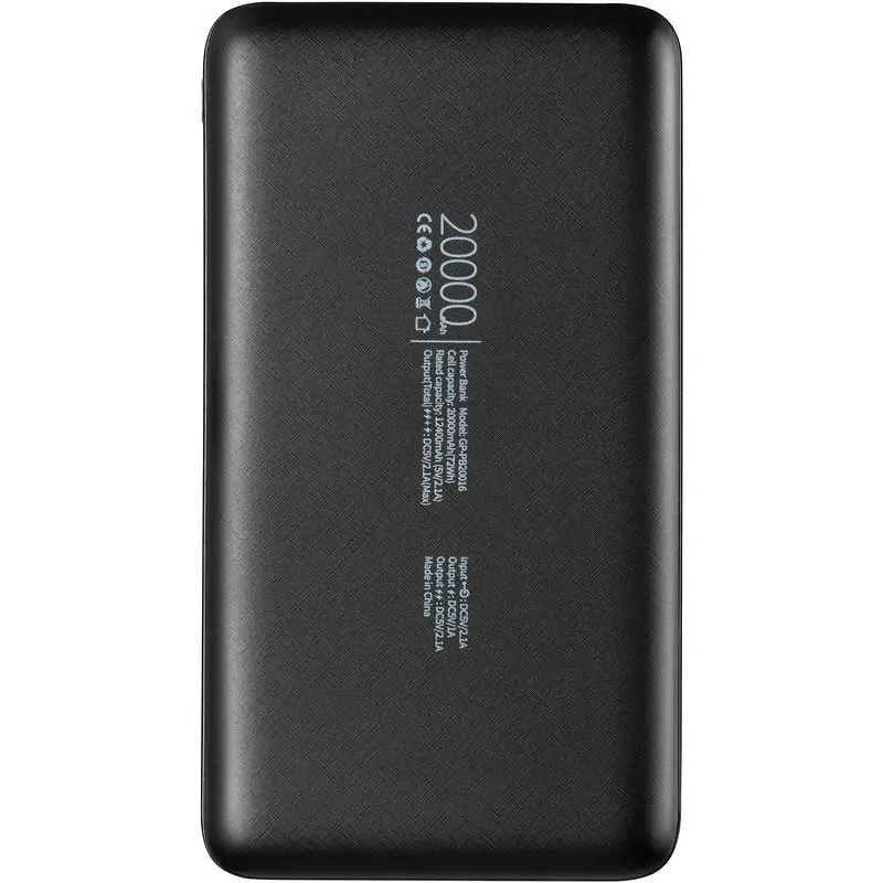 Додаткова батарея Gelius Pro Torrent 20 GP-PB20016 20000mAh Black - фото 8