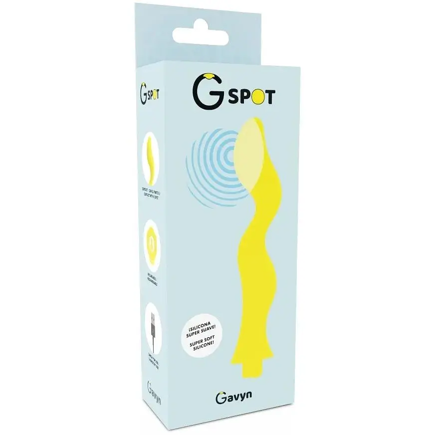 Вибратор для зоны Cyber Silicock G GAVYN желтый G-Spot - фото 6