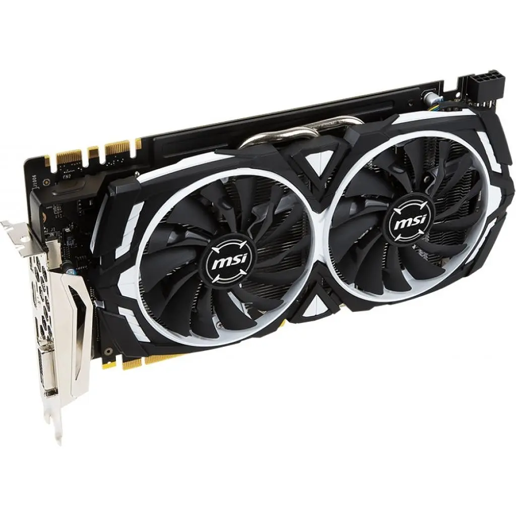 Відеокарта MSI GTX 1070 8Gb Armor OC (GTX 1070 ARMOR 8G OC) (GDDR5, 256 bit, PCI-E v3.0) Б/в - фото 3