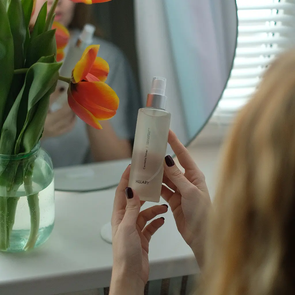 Солнцезащитная сыворотка SPF 30 с витамином С + Базовый набор по уходу за кожей лица нормального типа Hillary - фото 18