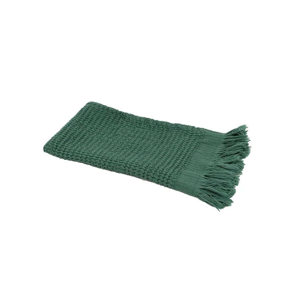 Набір рушників Lotus Home - Rius green зелений 30x50 (3 од.) - фото 4