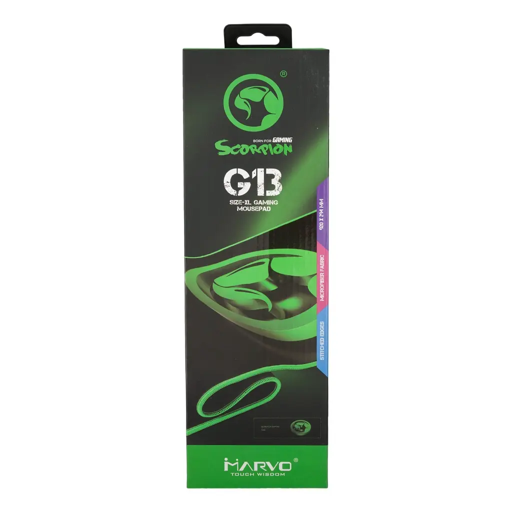 Коврик для мышки Marvo G13 XL Green - фото 6