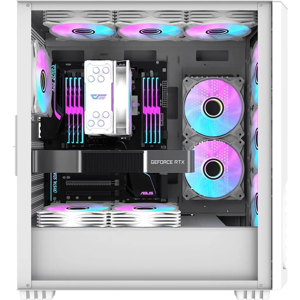 Кулер для процесора darkFlash Storm Z4 Pro Mist White [156586] - фото 8