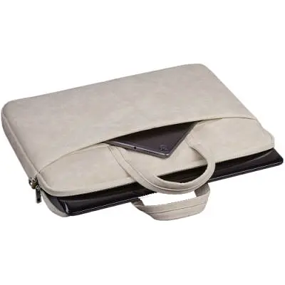 Сумка для ноутбука Defender 15.6" Solid PU beige (26126) - фото 4