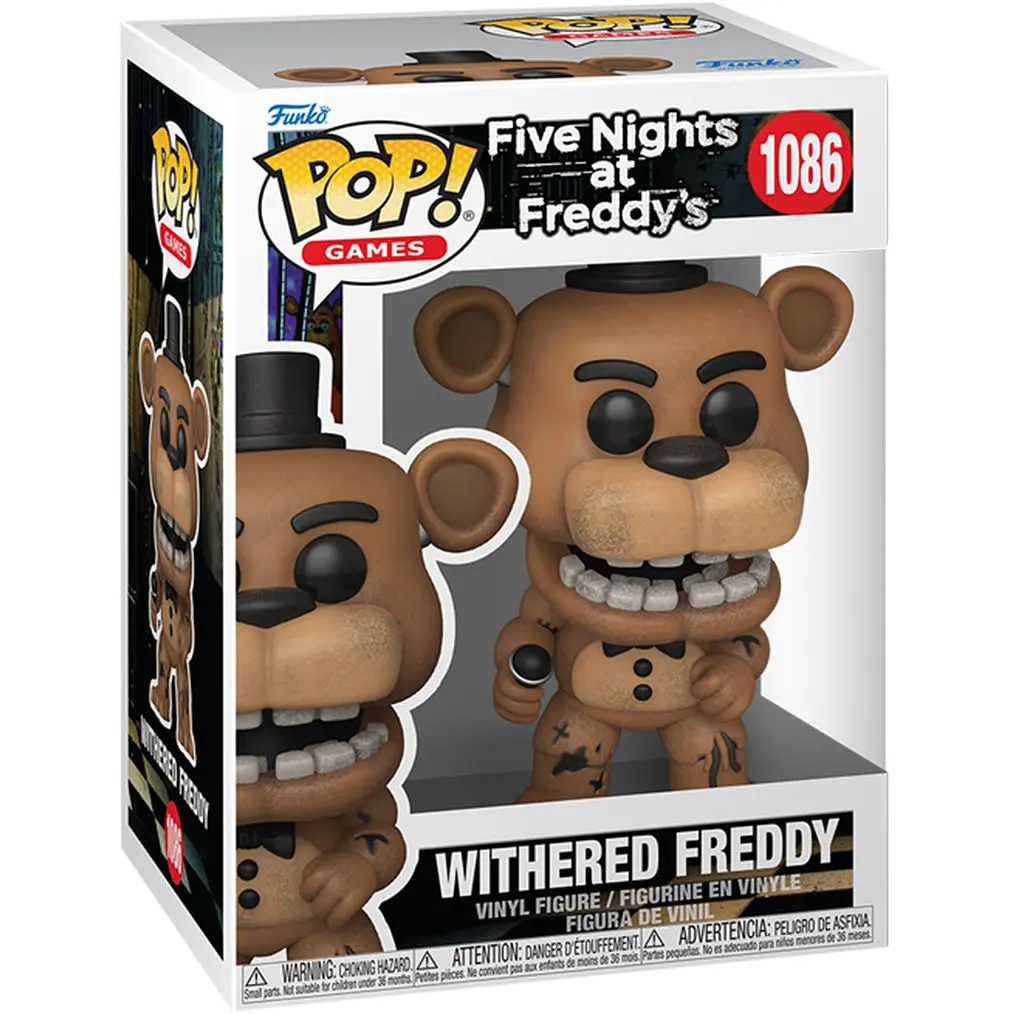 Ігрова фігурка Funko Pop! Five Nights at Freddy's Withered Freddy (83867) - фото 2