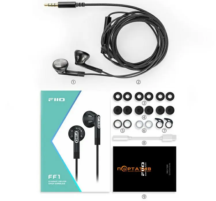 Наушники FiiO FF1 black - фото 3