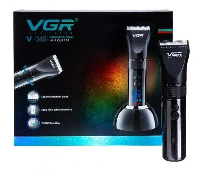 Машинка для стрижки VGR V-049 бездротова (V-049_987) - фото 6