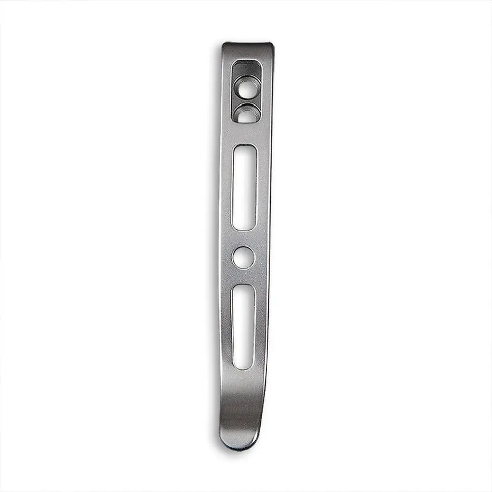 Кліпса кишенькова сталева (58 мм) Sencut без гвинтів SA15B - фото 2