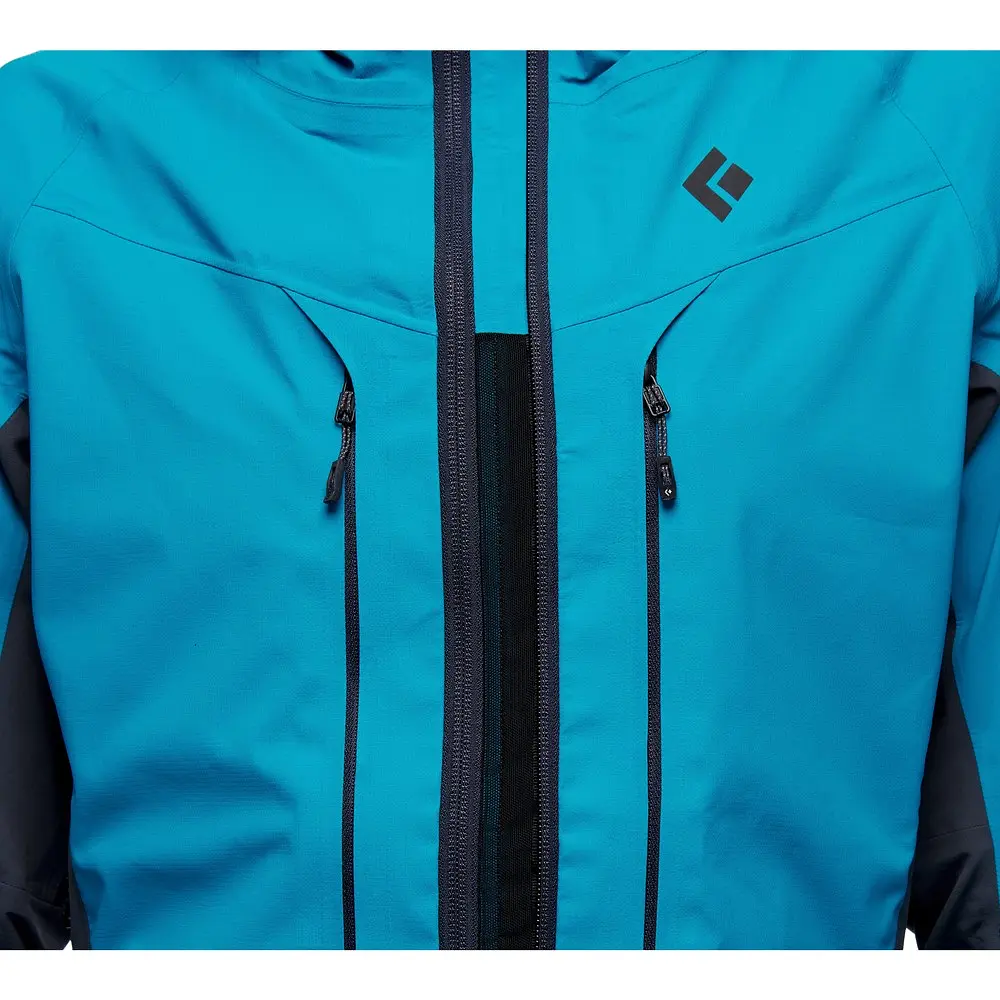 Жіноча куртка Black Diamond Dawn Patrol Hybrid Shell XS Бірюзовий - фото 4