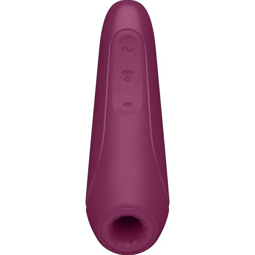 Вібратор з вакуумною стимуляцією Satisfyer Curvy 1+ Rose Red (SO3780) [95850] - фото 2