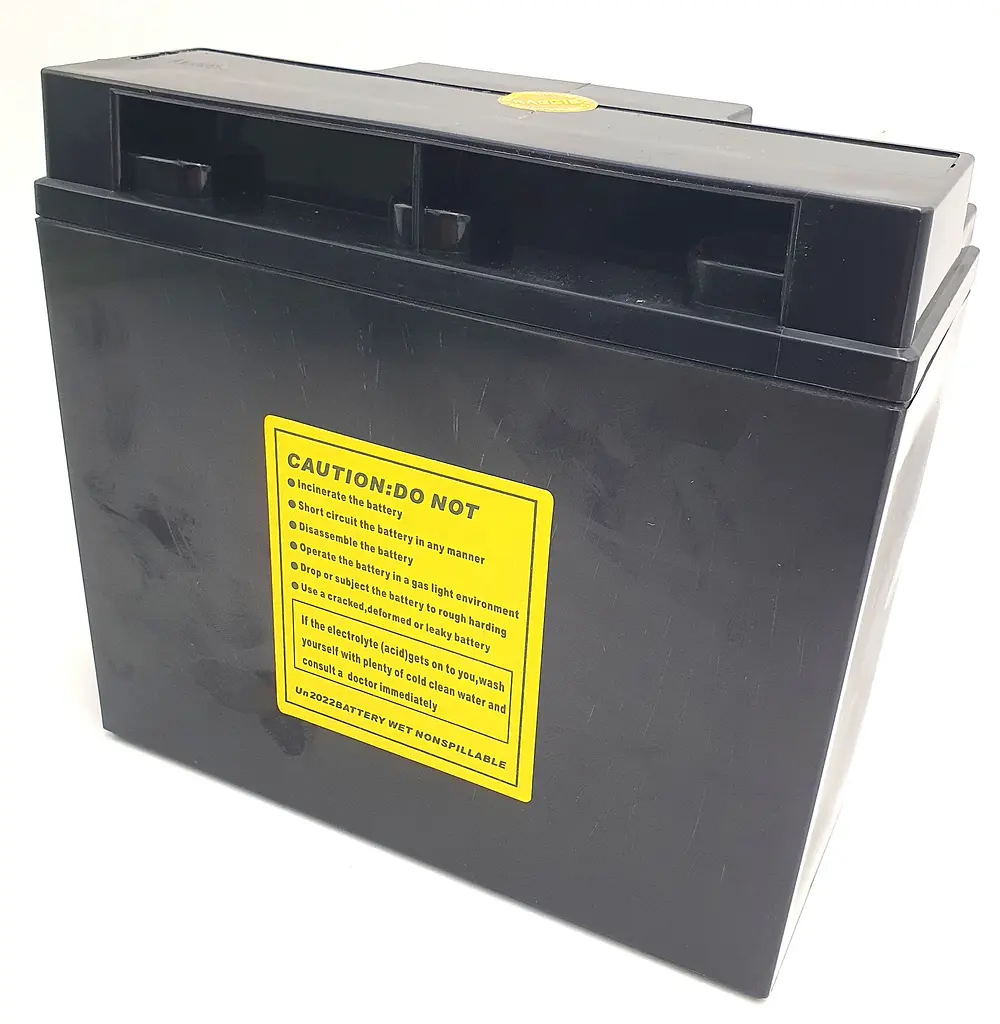 Акумуляторна батарея до ДБЖ 12В 18Ач акумулятор AGM 12v 18A RAGGiE 6FM-18 (12V,18AH/20HR) - фото 9