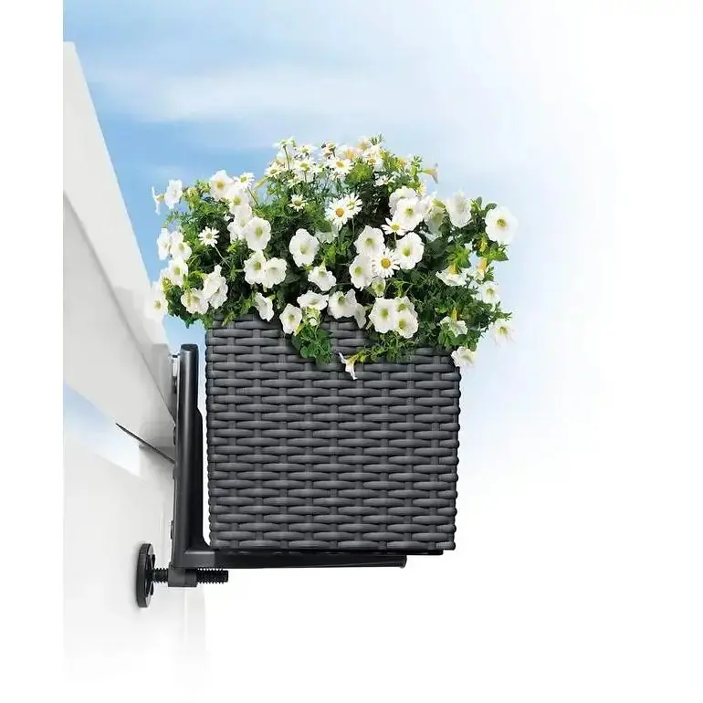 Кріплення для вазонів Lechuza Balconera Котедж біле (4008789190307) - фото 6