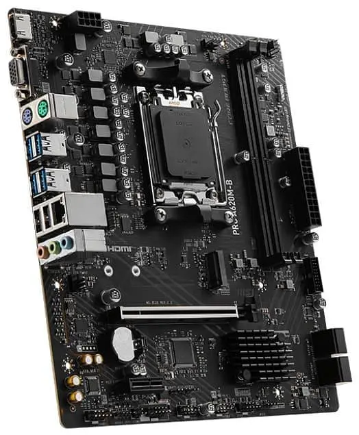 Материнська плата MSI PRO A620M-B (PRO A620M-B) (Socket AM5, AMD A620, Micro-ATX) - фото 3