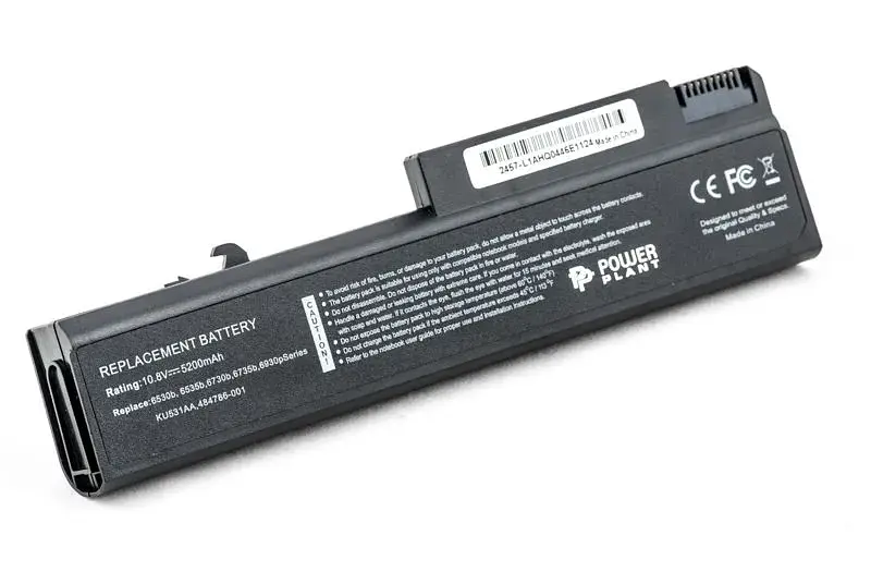 Акумулятор PowerPlant для ноутбуків HP EliteBook 6930p (HSTNN-UB68, H6735LH) 10.8V 5200mAh (NB00000054) - фото 2