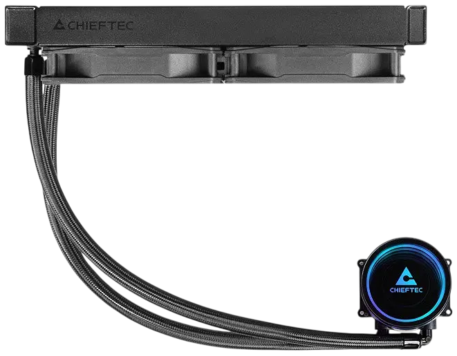 Водяне охолодження Chieftec Iceberg 240 ARGB Black (CLC-240-RGB) - фото 2