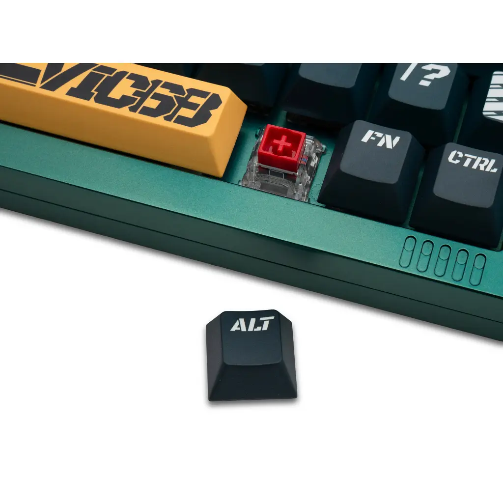 Клавіатура Thunderobot VIC68 TTC Ultra RGB King Magnetic Switch USB Parrot Green (6932066320188) - фото 11