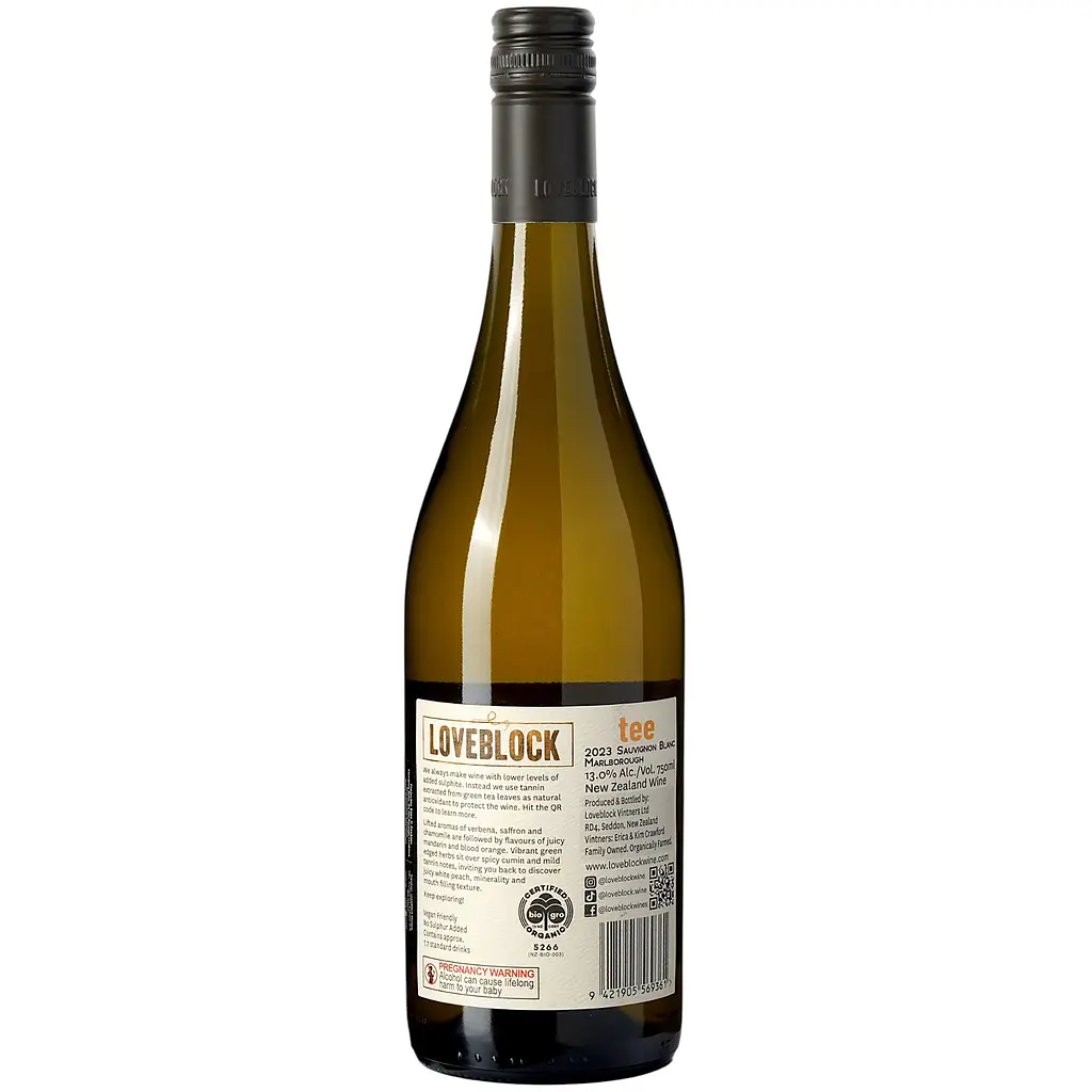 Вино Loveblock Sauvignon Blanc Tee біле сухе 13% 0.75 л - фото 4