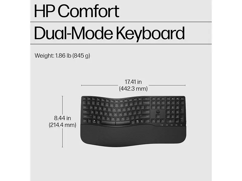 Клавіатура HP 680 Comfort Dual-Mode (8T6L8AA) - фото 6