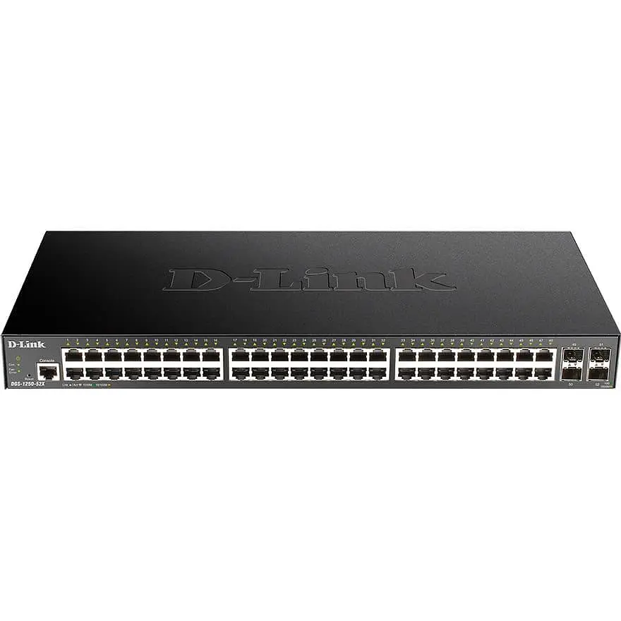 Комутатор D-Link DGS-1250-52X 52-Port Gigabit Smart Managed (DGS-1250-52X/E) - фото 2