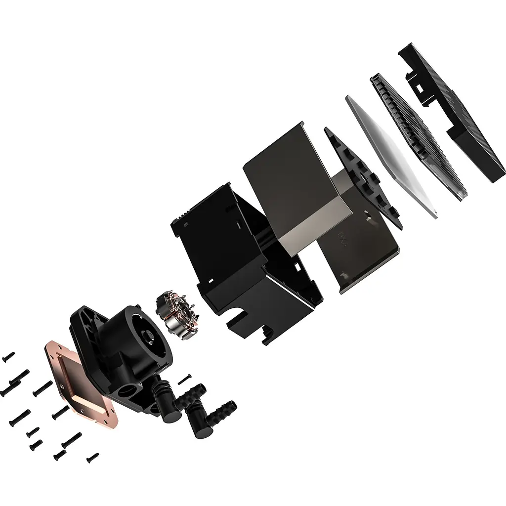 Система водяного охолодження ID-COOLING DX240 Max Black [148476] - фото 7