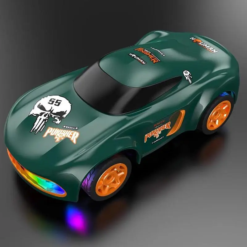 Дріфт-машина на радіокеруванні SHT K11 (1:64) Sports Car 2.4G Green - фото 3