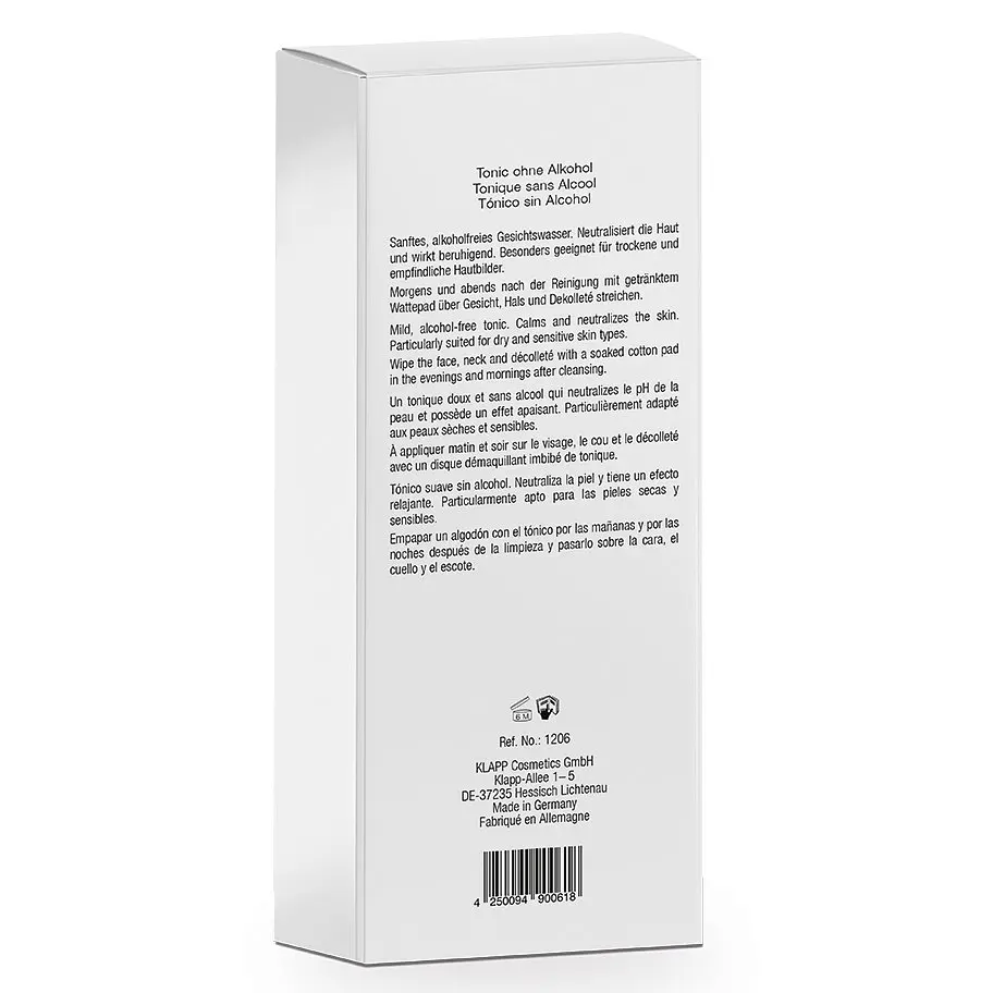 Тонік для обличчя Klapp Clean & Active Tonic без Alcohol, 250 мл - фото 3