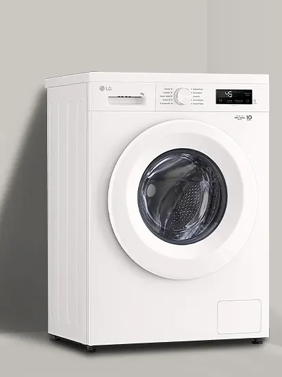 Пральна машина LG фронтальна 7 кг A+++ білий - фото 5