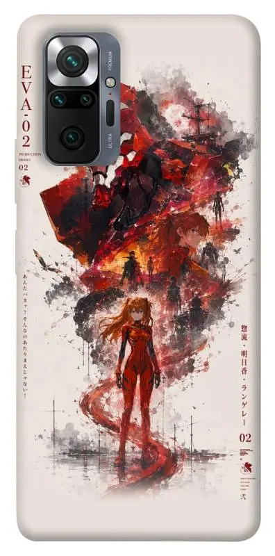 TPU чохол Demsky Red eclipse для Xiaomi Redmi Note 10 Pro