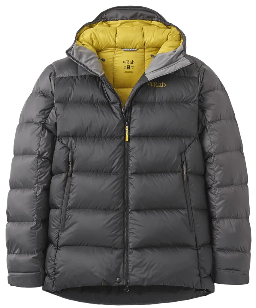 Чоловічий пуховик Rab Neutrino Pro Down Jacket M Чорний-Сірий - фото 4