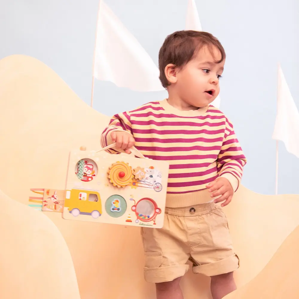 Панель розвиваюча Lilliputiens Транспорт (83509) - фото 5