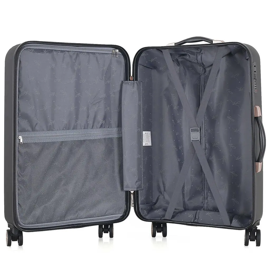 Валіза Semi Line 24" M Black (T5787-2) - фото 6