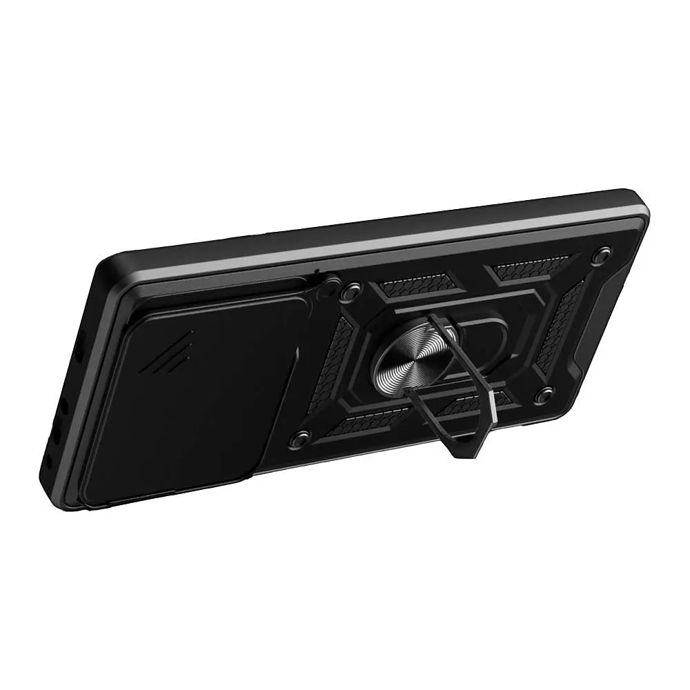 Чохол накладка з кільцем Armor Guard Shield Xiaomi Poco F6 Pro 5G / Redmi K70 5G / K70 Pro 5G Black (35021_3344794) - фото 2