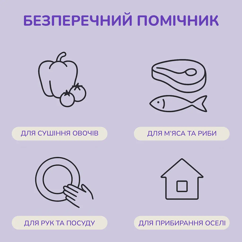 Паперові рушники Сніжна Панда, двошарові, 140 аркушів - фото 5