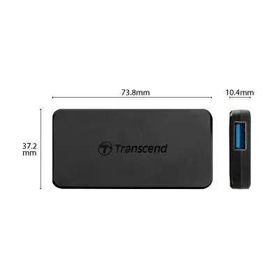Концентратор Transcend Type-C HUB 4 ports (TS-HUB2C) - фото 3