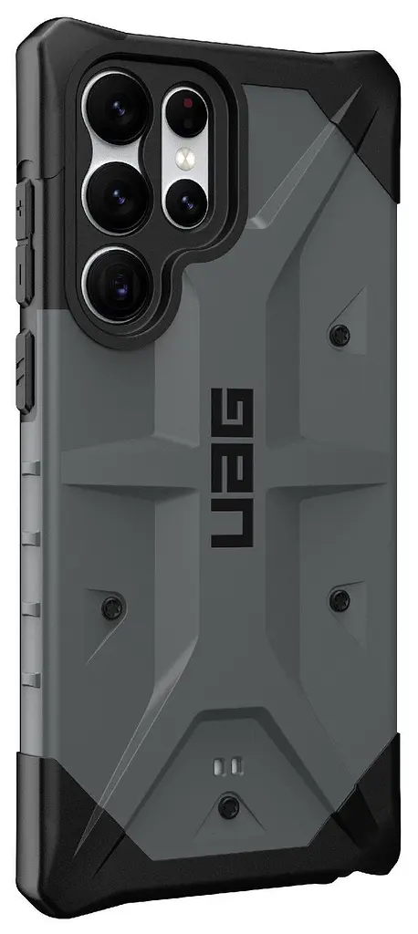 Чохол протиударний UAG Pathfinder 213447113333 для Samsung Galaxy S22 Ultra (6.8") Silver - фото 3