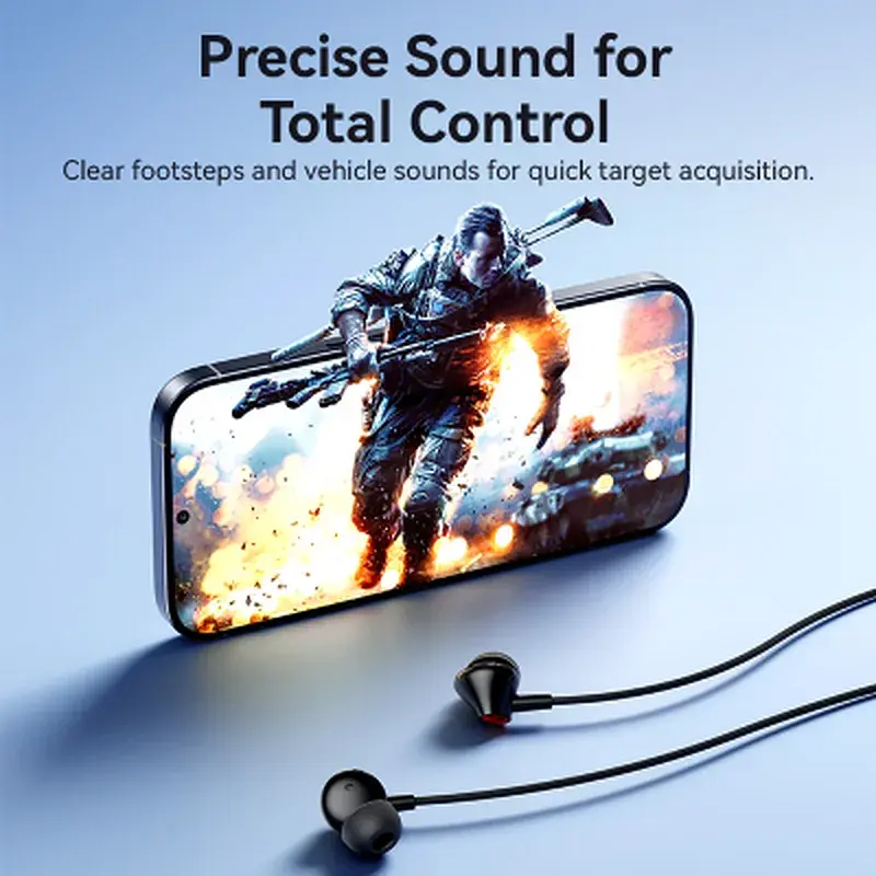 Навушники Vention Echo Lite 3.5mm In-Ear Wired Black (GBABAV) - фото 6