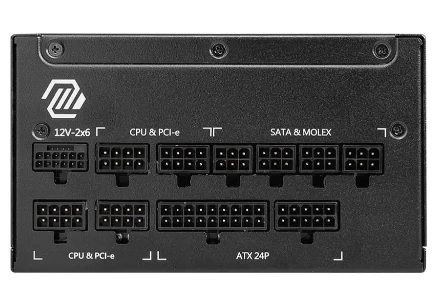 Блок питания MSI 1250W MAG A1250GL PCIE5 (MAG A1250GL PCIE5) - фото 2