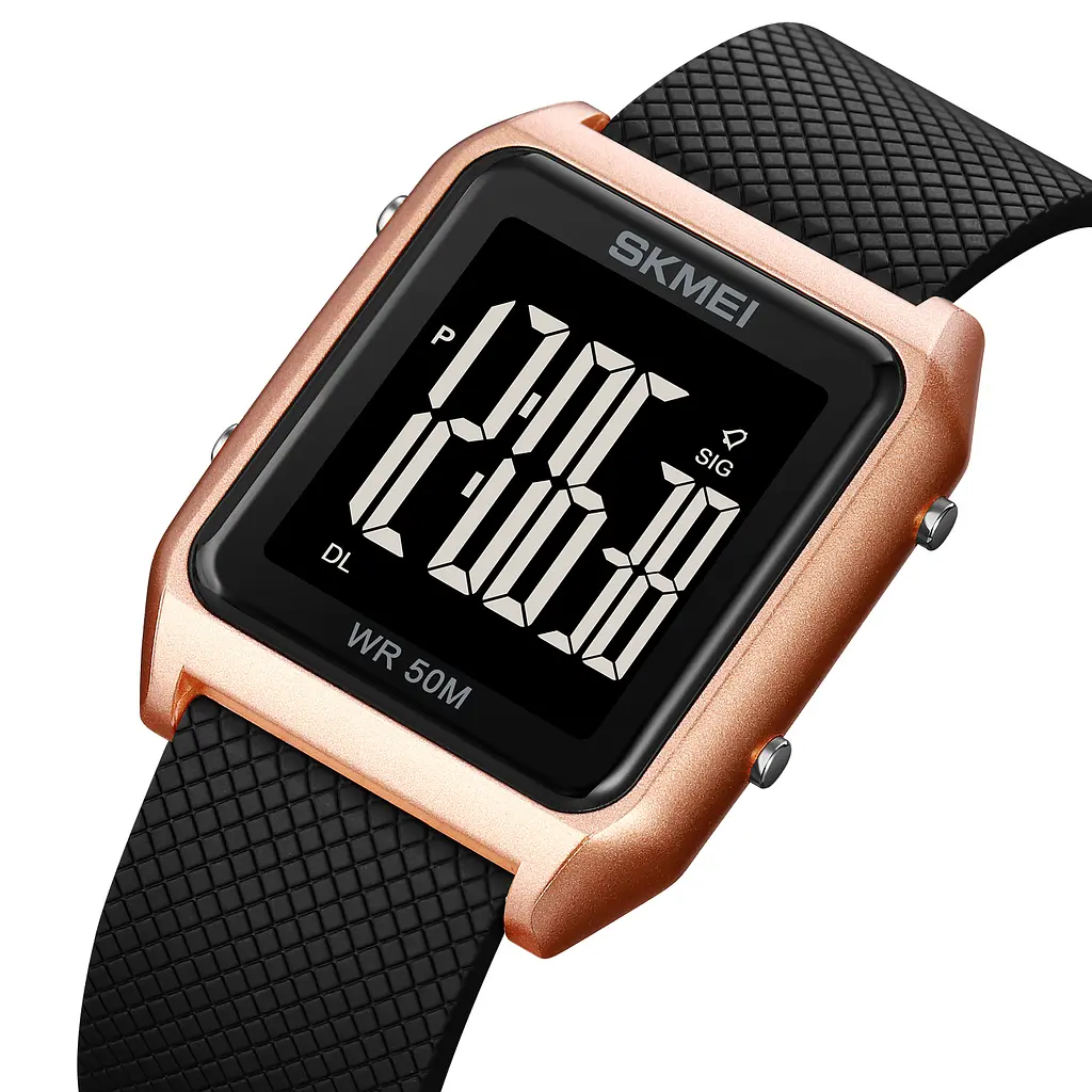 Часы наручные 1866RGBK Rose Gold-Black Skmei acs0030516 - фото 2