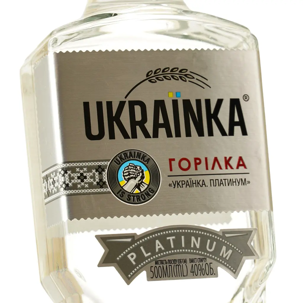 Водка Ukrainka Platinum 40% 0.5 л - фото 5