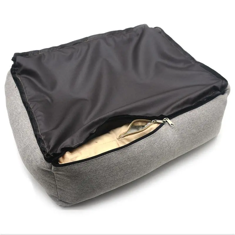 Лежак Zoo-hunt для собак Гросс коричневий №1 40х50х16 ​​см - фото 4