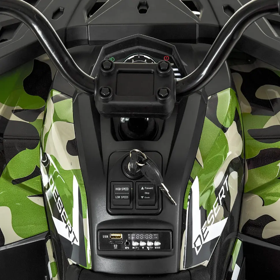 Дитячий електромобіль Квадроцикл Bambi Racer M 4081EBLRS-18 до 50 кг - фото 5