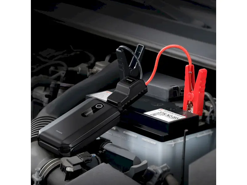 Автономний пусковий пристрій (бустер) BASEUS Super Energy AirCar Jump Starter 10000mAh Black (CGNL020101) - фото 7