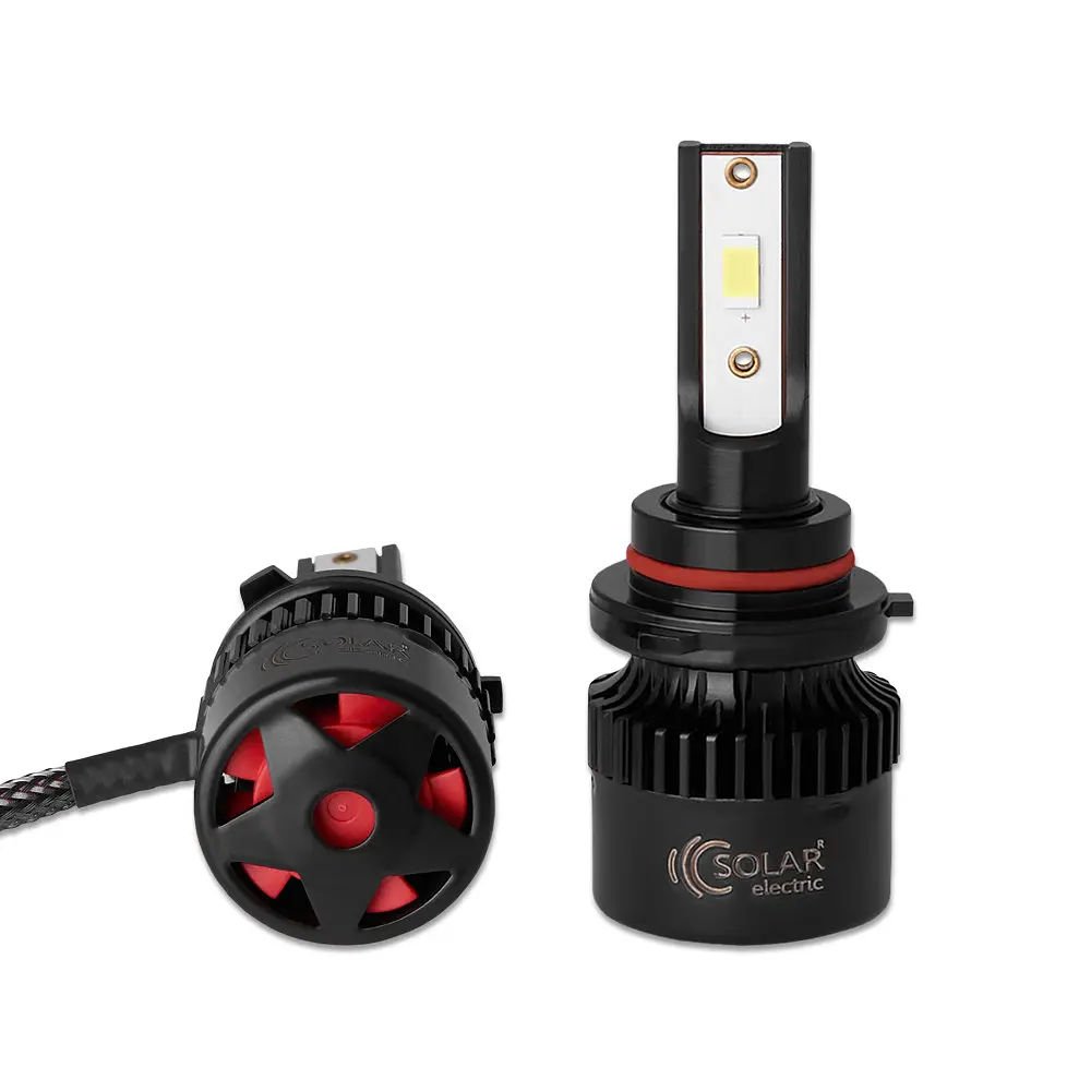 Автолампа Solar LED HB4 (9006) 12/24V 50W 5000 Lm 6500K CSP3570 2 шт. (8506S2) - фото 2