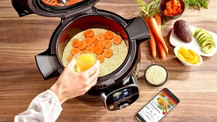 Мультиварка-скороварка Tefal Cook4me + Connect CY855830 - фото 19